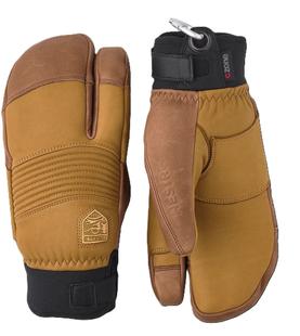 Hestra Men's Freeride CZone 3-Finger CORK/BRN