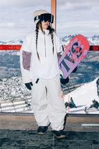 686 Women's Outline Shell Pant LIMESTONEHEART
