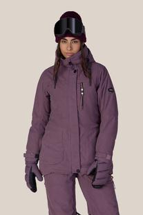 686 Women's Spirit Insulated Jacket BLACKPLUMGRIDCORDUROY