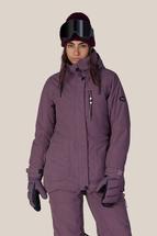 686 Women's Spirit Insulated Jacket BLACKPLUMGRIDCORDUROY