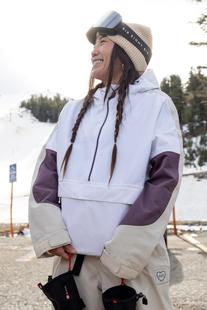 686 Women's Outline Shell Anorak WHITECOLORBLOCK