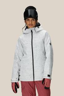 686 Women's Athena Insulated Jacket WHITESLUB