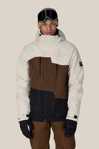 686 Men's Geo Insulated Jacket LIMESTONEDKEARTHCOLORBLOCK