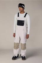 686 Men's Hot Lap Insulated Bib LIMESTONEKHAKICOLORBLOCK