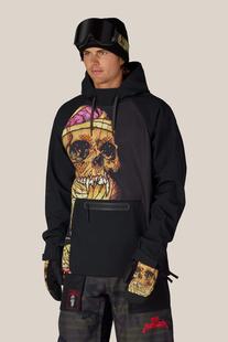 686 Men's Metallica Waterproof Hoody METALLICABLACKPUSHEAD