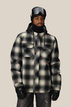 686 Men's Woodland Insulated Jacket LIMESTONEPLAID