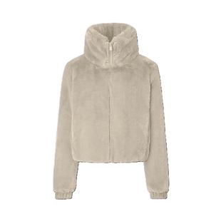 Save The Duck Women's Jeon Reversible Faux Fur Puffer Jacket SHOREBEIGE
