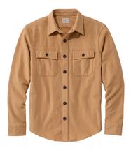 L.L.Bean Men's 1933 Chamois Cloth Shirt Slim Fit Regular BARLEY