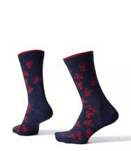 L.L.Bean Unisex Maine Motif Sock NAUTICALNAVYLOBSTERS