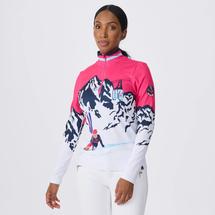 Krimson Klover Women's Gondola Apres Ski 1/4 Zip Top MULTI