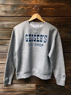 Geiger's x Wild Northland Women's Ski Shop Crewneck Sweatshirt Alternate View