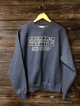Geiger's x Wild Northland Unisex Ski Shop Crewneck Sweatshirt NAVYHEATHER