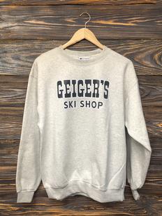Geiger's x Wild Northland Unisex Ski Shop Crewneck Sweatshirt OATMEALHEATHER