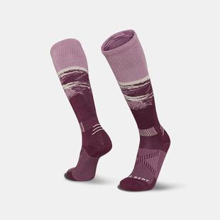 Le Bent Women's Elyse Saugstad Pro Series Zero Cushion Snow Sock VIOLETASH
