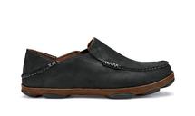 OLUKAI MENS MOLOA BLACK/TOFFEE