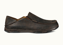 OLUKAI MENS MOLOA DARKWOOD/DARKJAVA