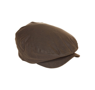 BARBOUR MENS CHEVIOT TARTAN CAP OLIVE