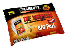 GRABBER TOE WARMERS 8-PACK
