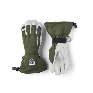 HESTRA ARMY LEATHER HELI SKI GLOVE OLIVE
