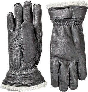 HESTRA WOMENS DEERSKIN PRIMALOFT GLOVE BLACK