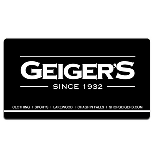  Geiger's $25 Gift Card