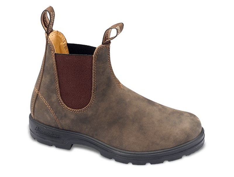 blundstone mens rustic brown