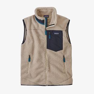 PATAGONIA MENS CLASSIC RETRO-X FLEECE VEST NAT