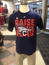CLEVELAND INDIANS 2016 AL CHAMPIONS LOCKER ROOM T-SHIRT