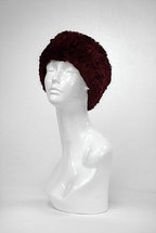 MITCHIES MATCHINGS WOMENS RABBIT FUR HEADBAND EG28