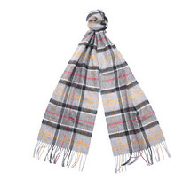 BARBOUR MERINO CASHMERE TARTAN SCARF