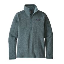 PATAGONIA WOMENS BETTER SWEATER QUARTER ZIP FLEECE