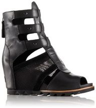 SOREL WOMENS JOANIE GLADIATOR WEDGE SANDAL