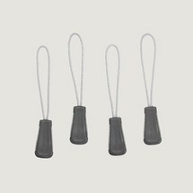 Eagle Creek Reflective Zipper Pull Set GRAPHITE