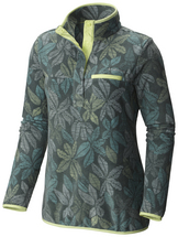COLUMBIA WOMENS MOUNTAIN SIDE PRINTED PULL OVER - POND FLORAL LINES