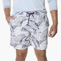 TAILOR VINTAGE MENS SWIM VOLLEY BANANA LEAVES PRINT