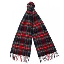 Barbour New Check Tartan Scarf BLACKSTEWART