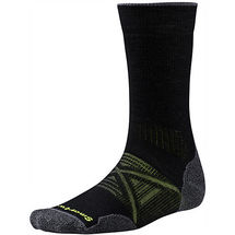 Smartwool Mens PhD Outdoor Medium Crew Socks BLACK