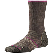 Smartwool Womens PhD Outdoor Light Crew Socks TAUPE
