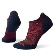 Smartwool Womens PhD Run Light Elite Micro Socks BORDEAUXDEEPNAVY