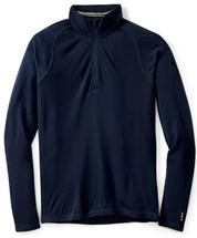 Smartwool Mens Merino 250 Base Layer 1/4 Zip DEEPNAVY