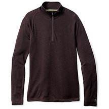 Smartwool Mens Merino 250 Base Layer 1/4 Zip SUMATRAHEATHER