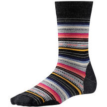 Smartwool Womens Margarita Socks CHARCOALSTRIPE
