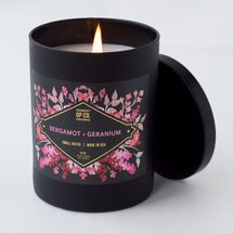 Greenmarket Purveying Co. Bergamot + Geranium 10 oz. Awakening Candle