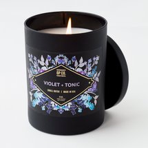 Greenmarket Purveying Co. Violet + Tonic 10 oz. Awakening Candle