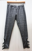 Bar By Melis Kozan Space Dye Key Hole Trim Legging