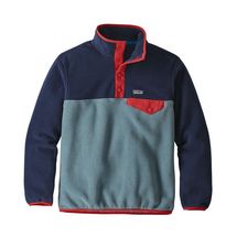 Patagonia Boys Lightweight Synchilla Snap-T Fleece Pullover