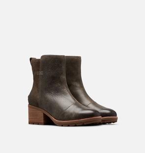 cate waterproof block heel bootie sorel