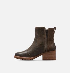 cate waterproof block heel bootie sorel