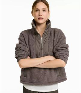 L.L.Bean Women's Mountainside Fleece 1/2 Zip Pullover Regular Alternate View