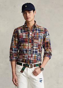 ralph lauren madras shirt